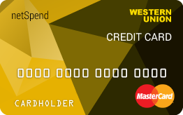 Western Union® NetSpend® Prepaid MasterCard® is not available - Credit-Land.com