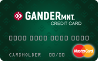 The Gander Mountain MasterCard® is not available - Credit-Land.com