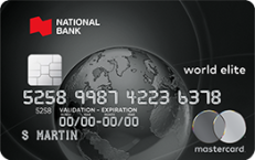 Apply for National Bank® World Elite® Mastercard® - Credit-Land.com