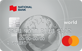 Apply for National Bank® World Mastercard® - Credit-Land.com